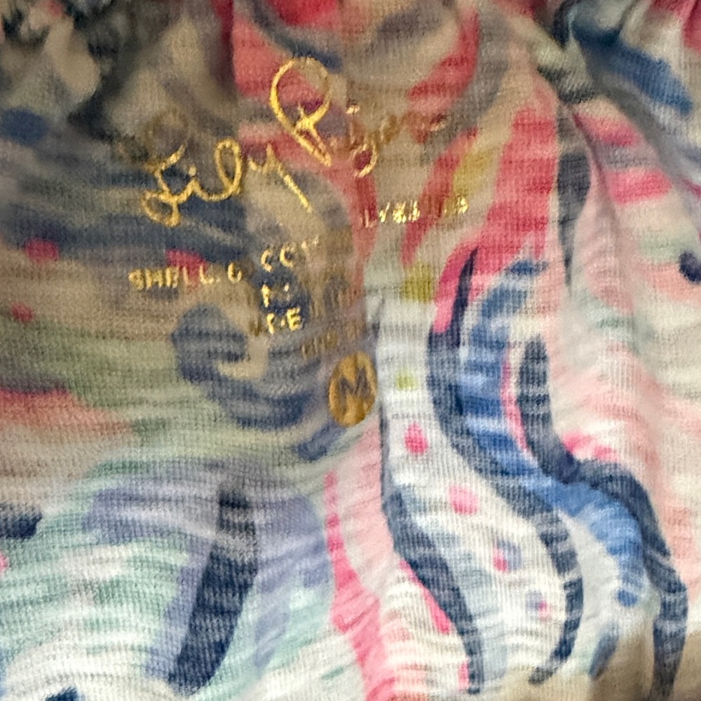 Lilly Pulitzer Multicolor Abstract Top - Picture 2 of 3